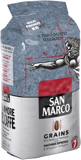 San Marco Pur Arabica Premium 1 kg zrno